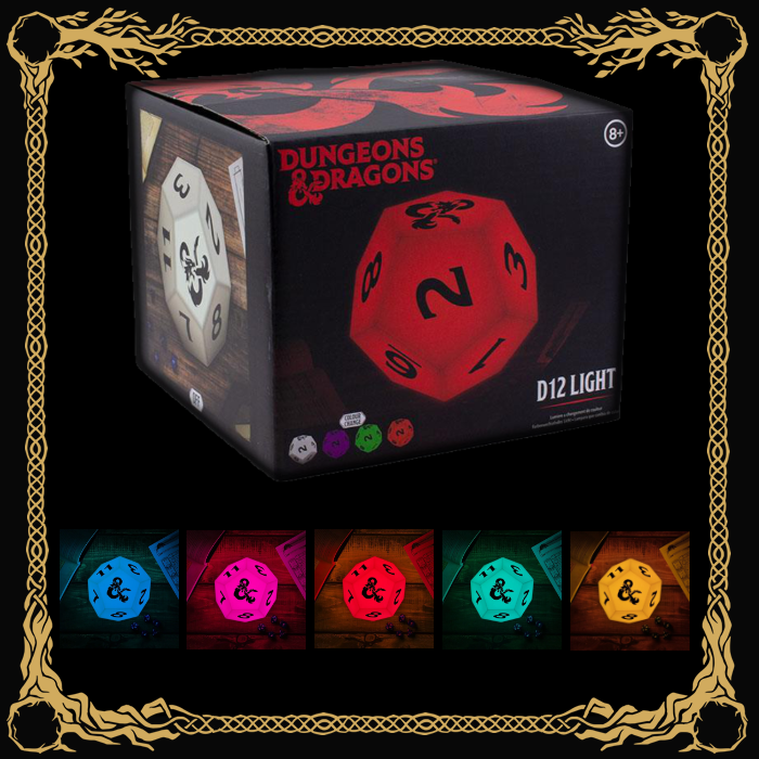 Dungeons & Dragons Leuchte D12 12 cm