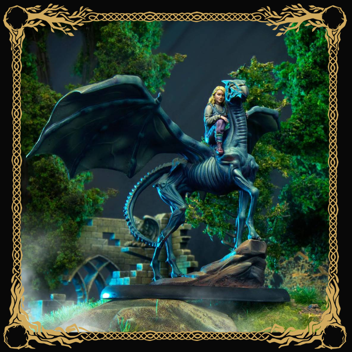 Harry Potter - Miniatures Adventure Game: Luna Lovegood on Thestral