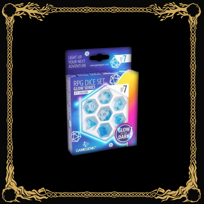 RPG Dice Set Icy Crumbs
