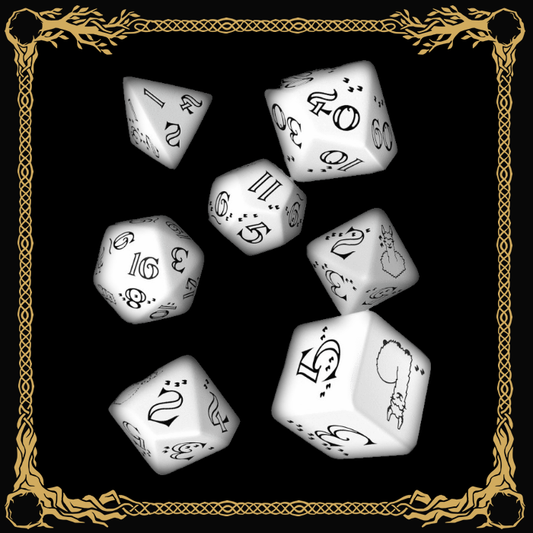 Llama Dice Set