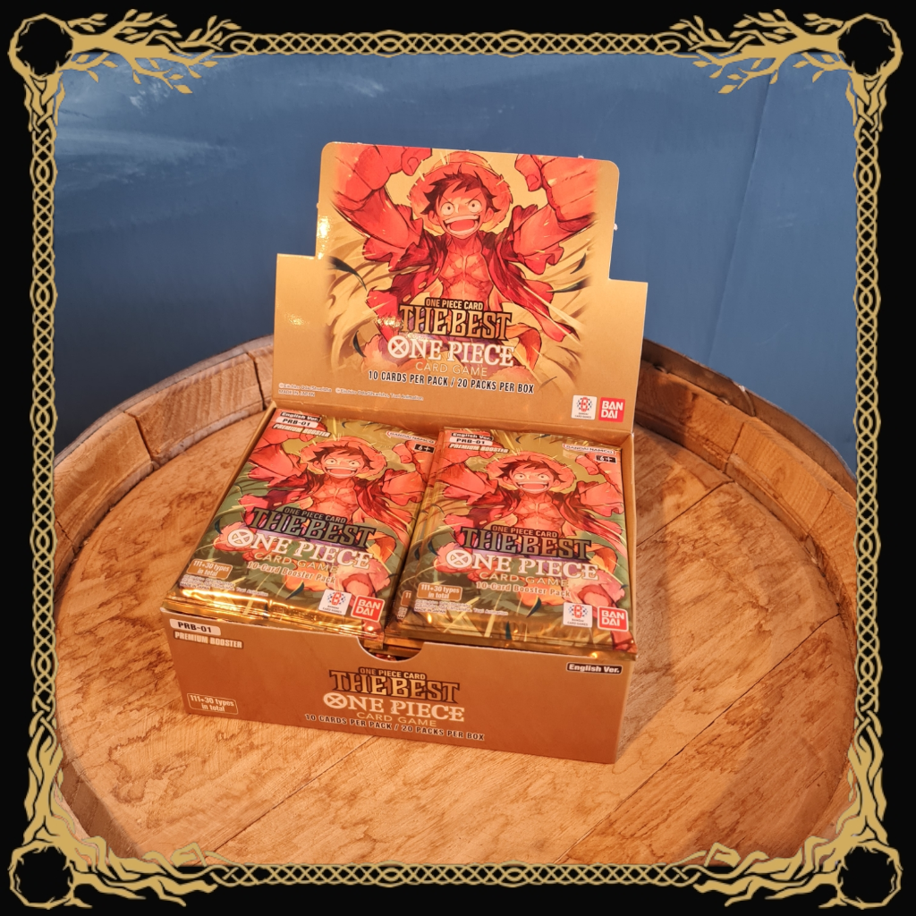 One Piece Card Game - “The Best Display Premium Set” – PRB01 Booster Display (20 Packs) – ENG