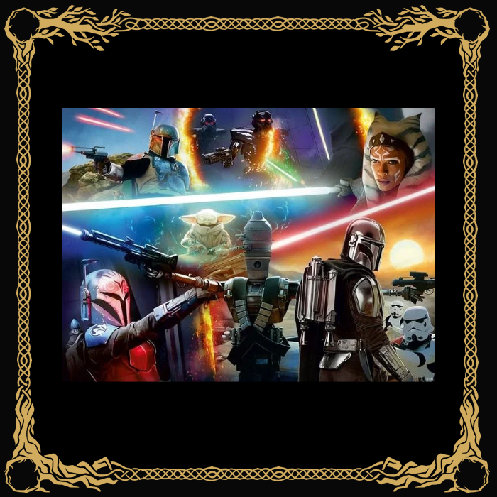 Ravensburger Puzzle XXL - Star Wars: Mandalorian - Kreuzzug (132799)